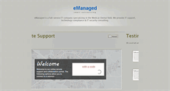 Desktop Screenshot of emanaged.net