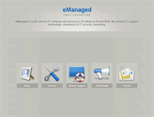 Tablet Screenshot of emanaged.net